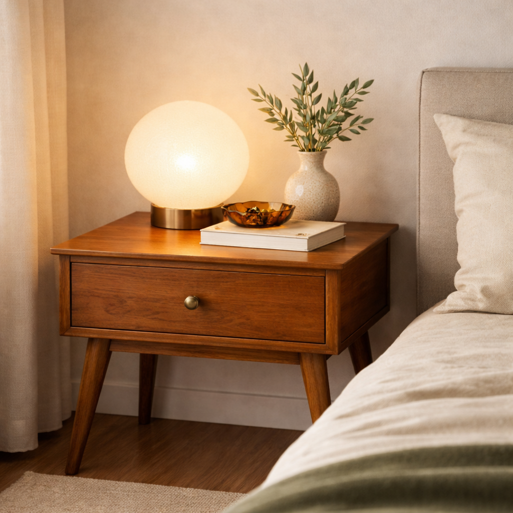 Tables de chevet rétro élégantes : idées pour une chambre pleine de style – Pastform Furniture