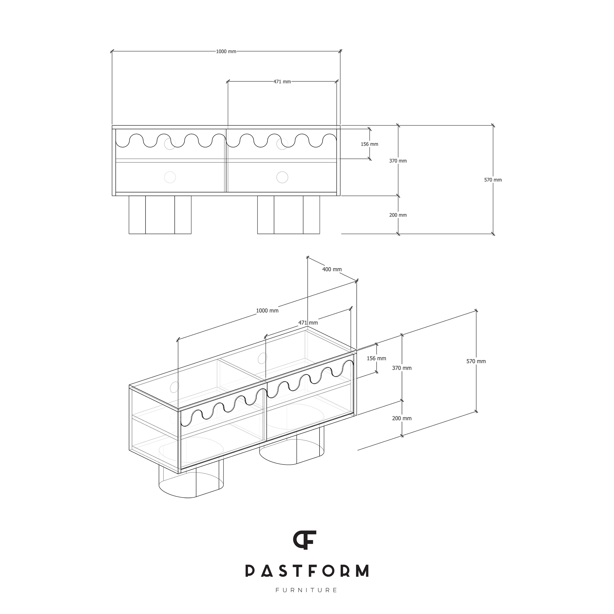 MERROW MINI Sideboard